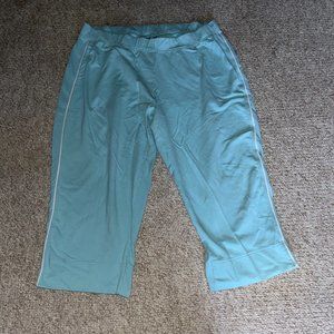 Bold Spirit Pants Womens Size 16-18W Baby Blue Elastic Waist Comfort